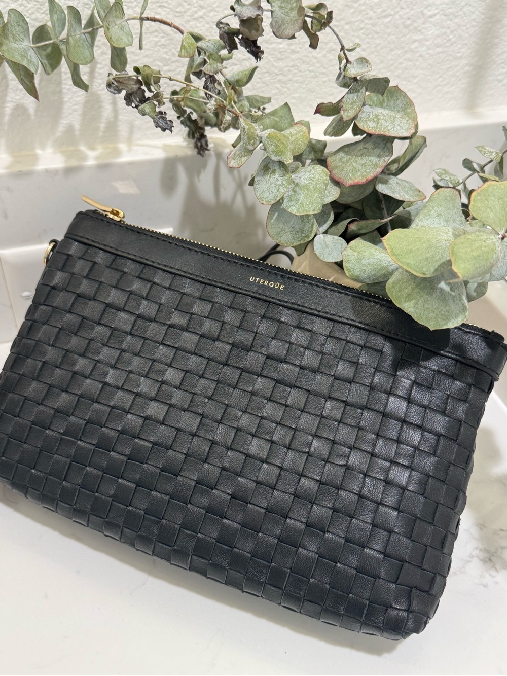 Uterque black Clutch Bag